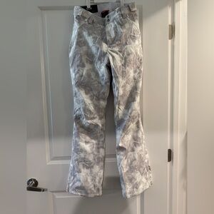 Gerry Abstract Gray Women's Snow/cold weather Flare Pants